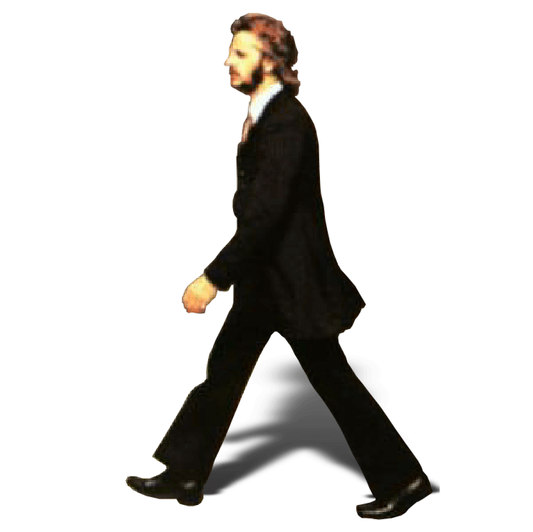Ringo Starr at Abbey Road